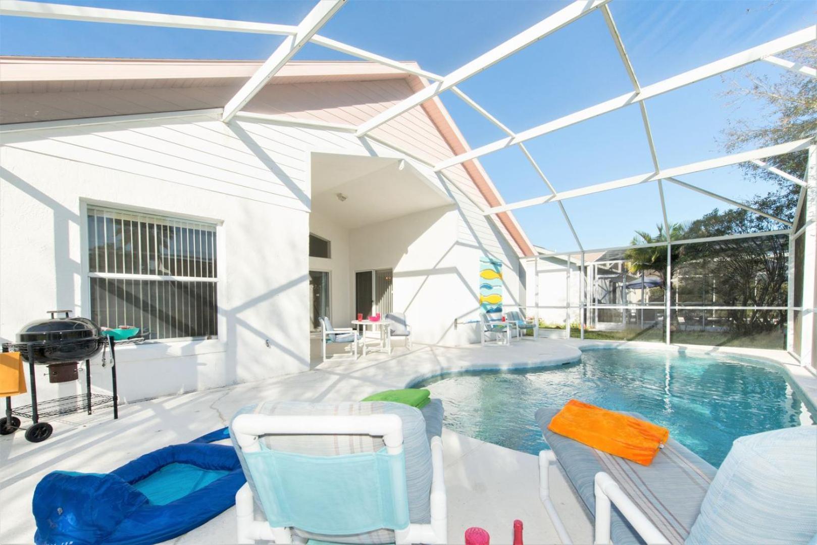 Makin Dreams With White Rose Villas - Private Pool - Game Room - Family Friendly - Nr Disney キシミー 部屋 写真