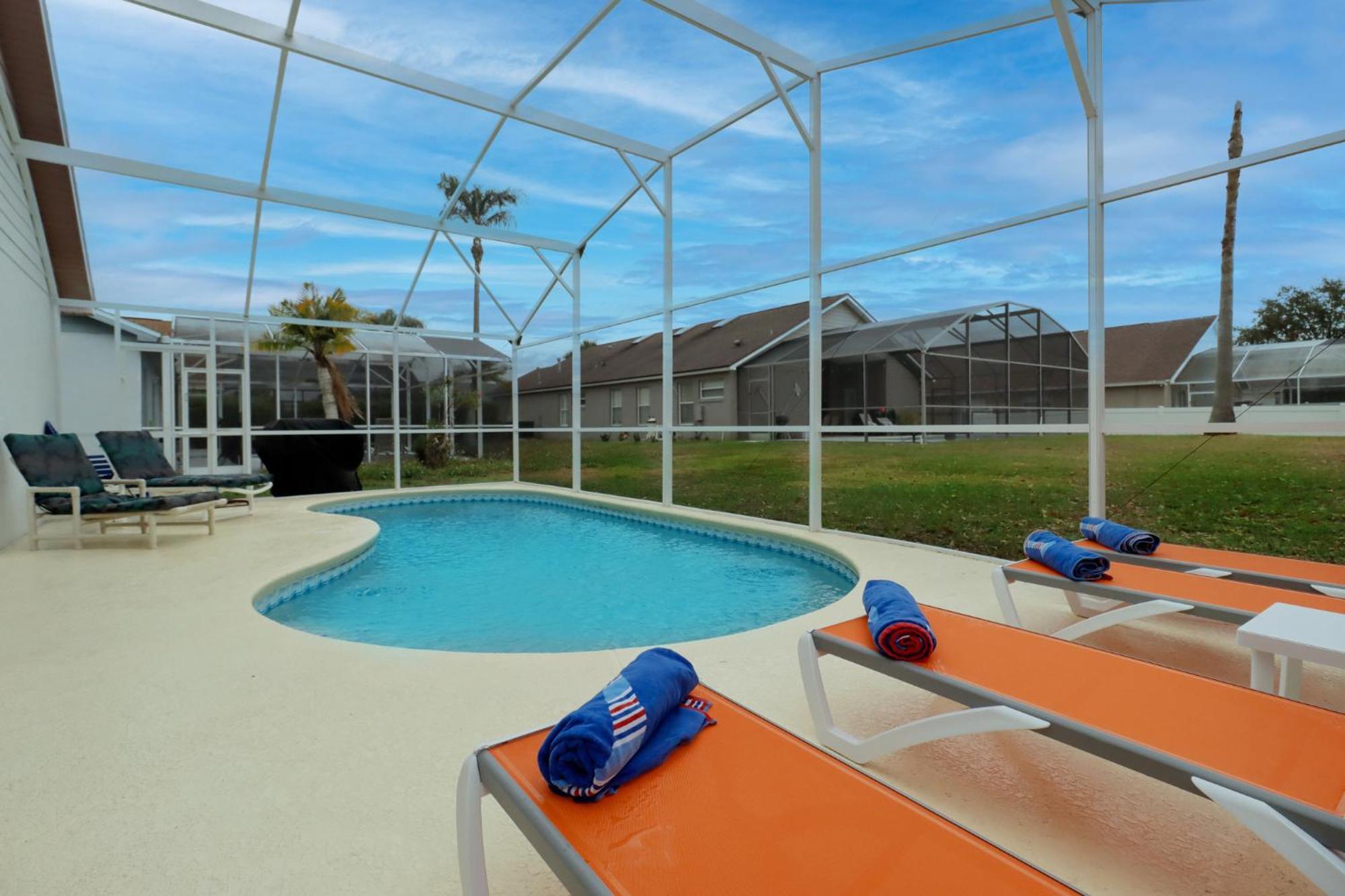 Makin Dreams With White Rose Villas - Private Pool - Game Room - Family Friendly - Nr Disney キシミー エクステリア 写真